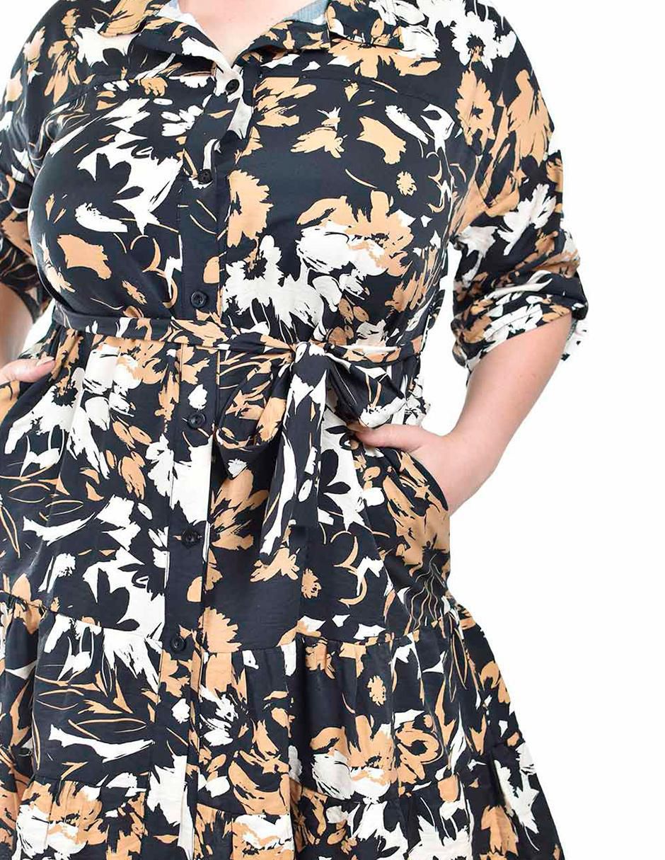 Vestido corto casual para mujer 4
