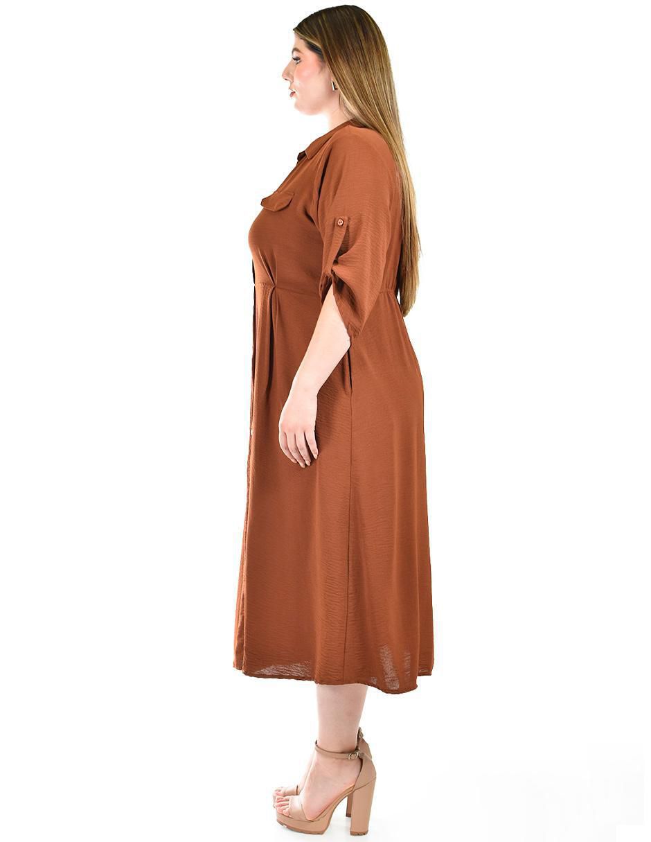 Vestido midi casual para mujer 2