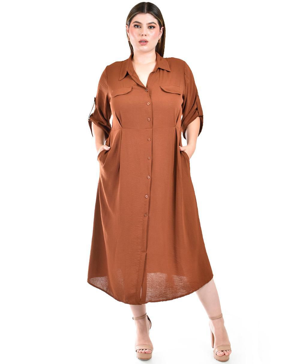 Vestido midi casual para mujer 5