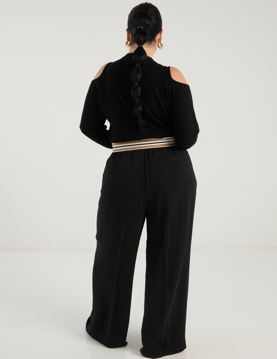 Pantalón easy pant wide leg para mujer 6