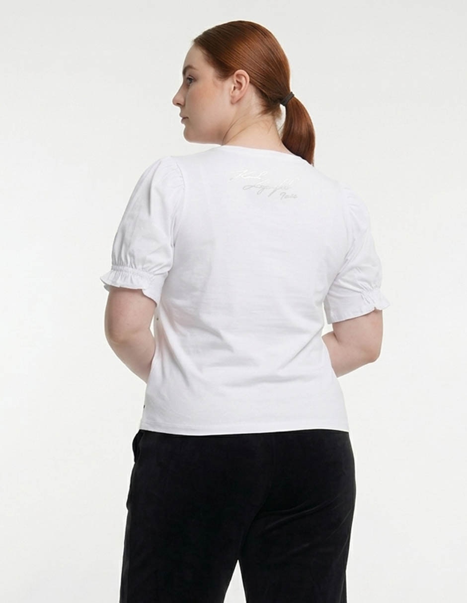 Blusa manga corta para mujer 2