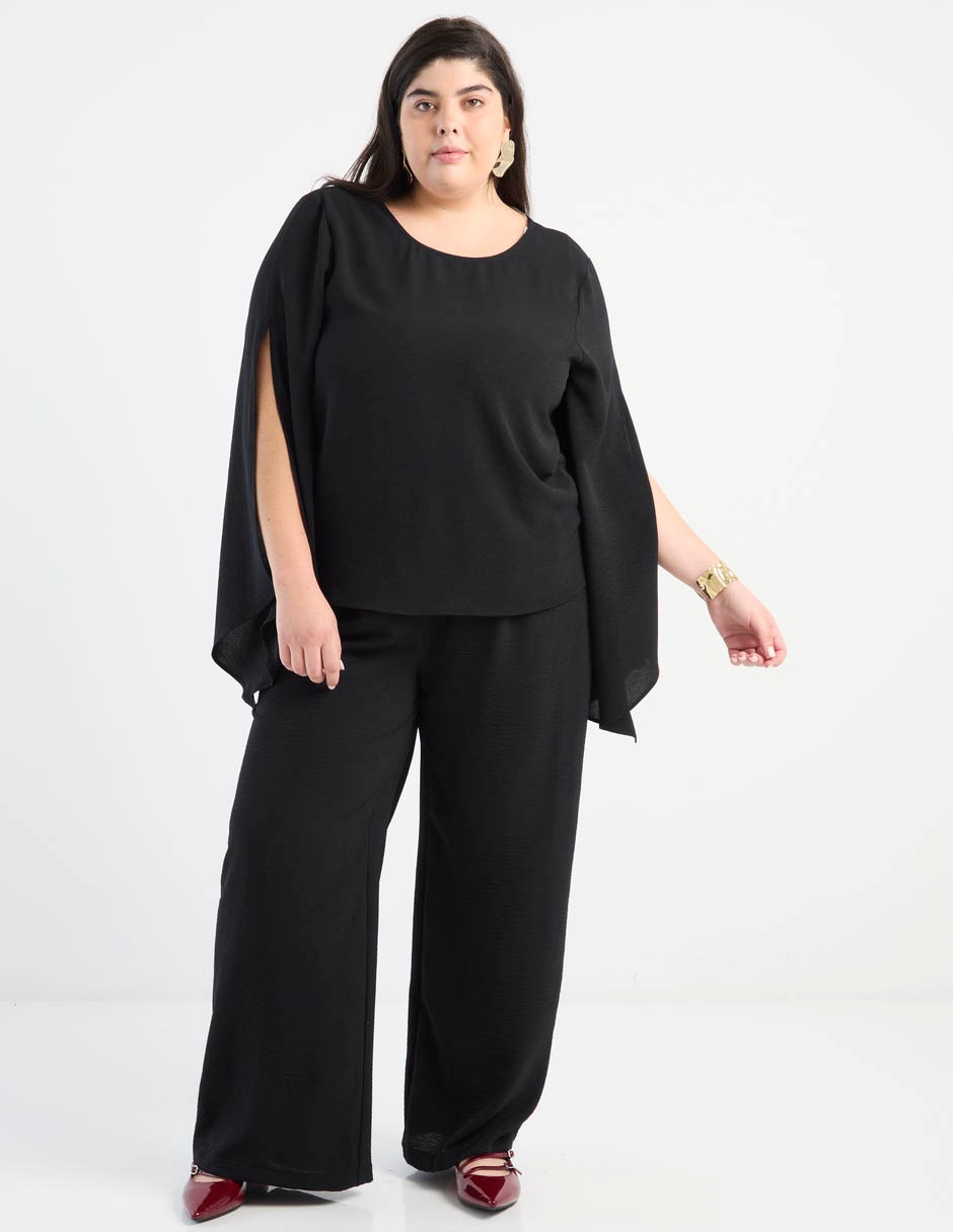 Pantalón relaxed amplio para mujer 3