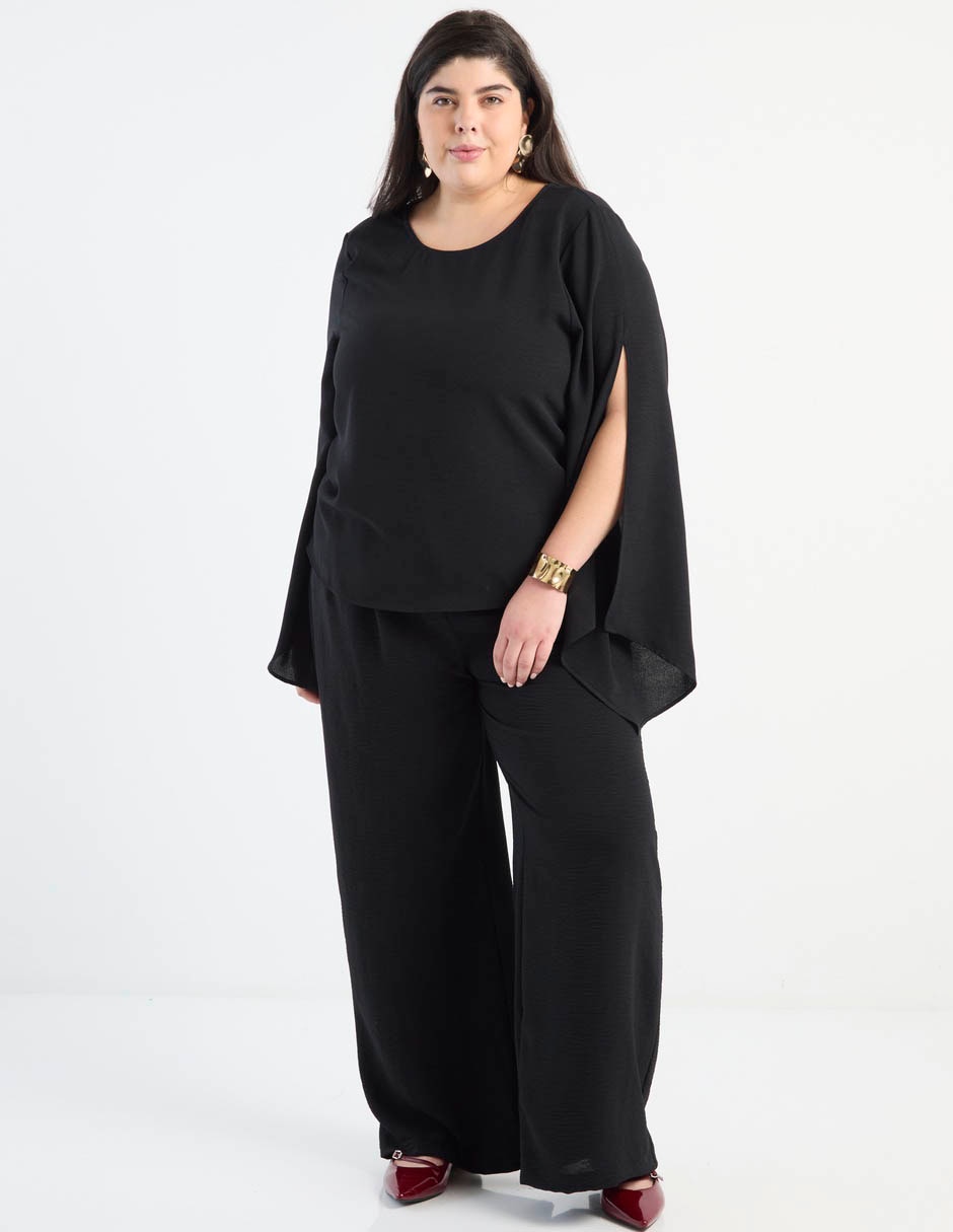 Blusa túnica manga larga para mujer 3