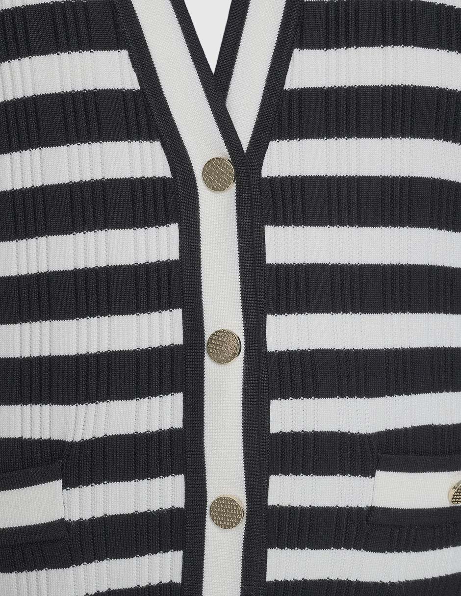 Suéter cuello V para mujer 6