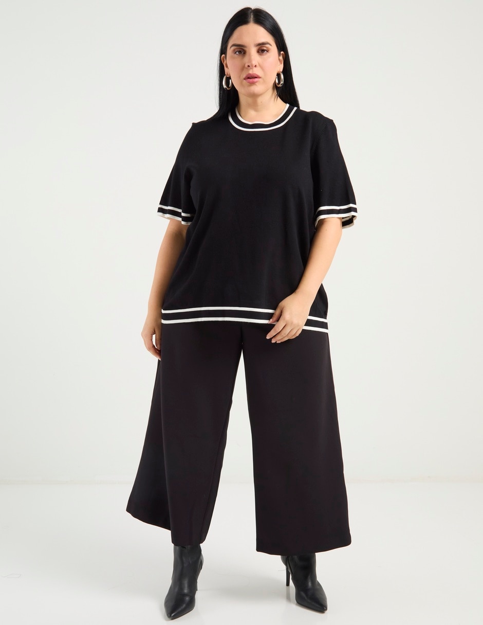 Blusa manga corta para mujer 3