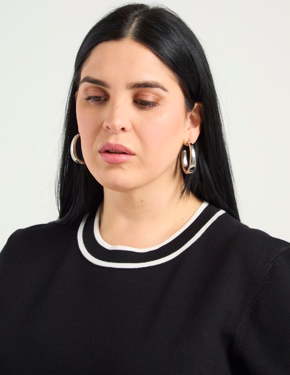 Blusa manga corta para mujer 4