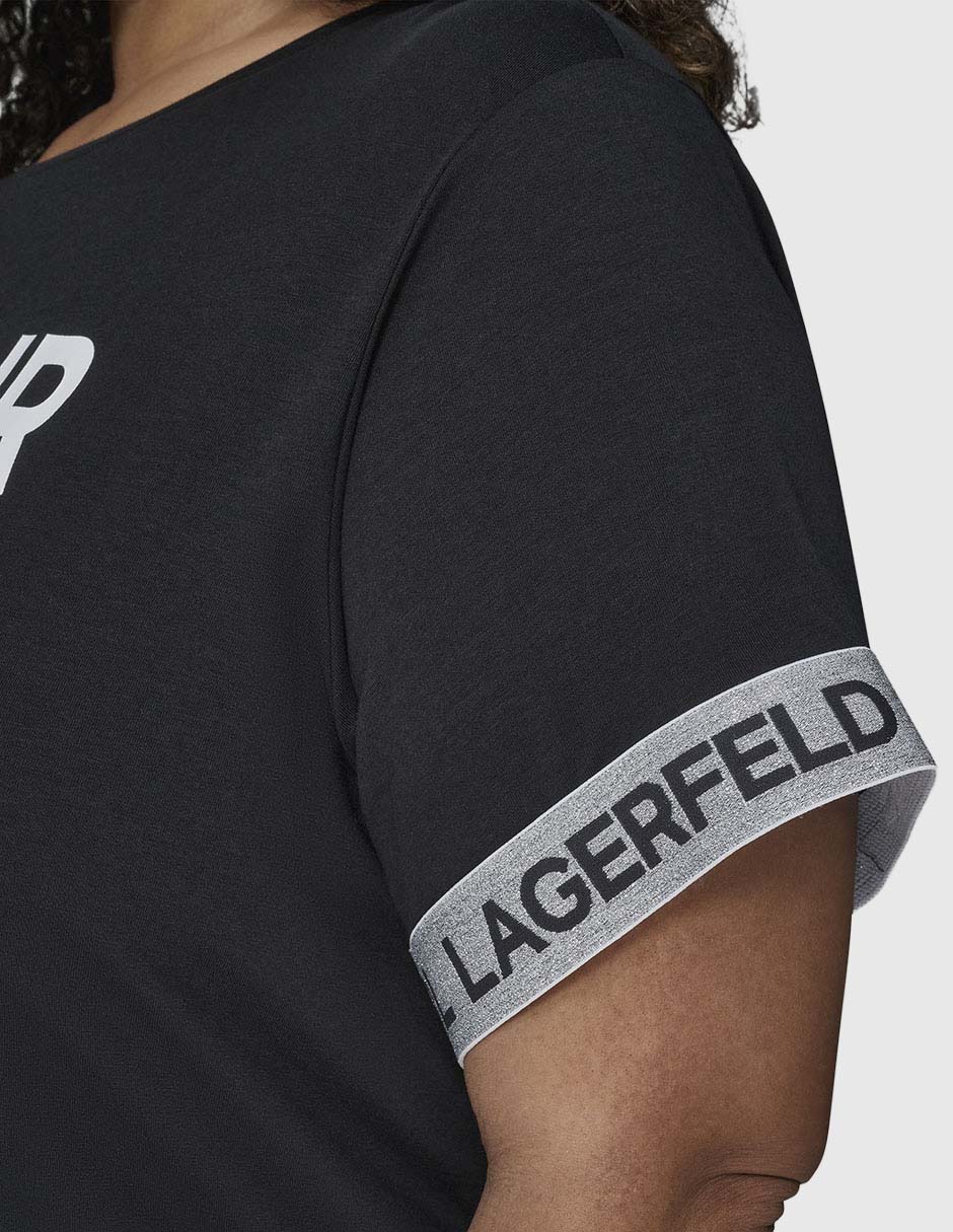 Playera manga corta cuello redondo para mujer 6
