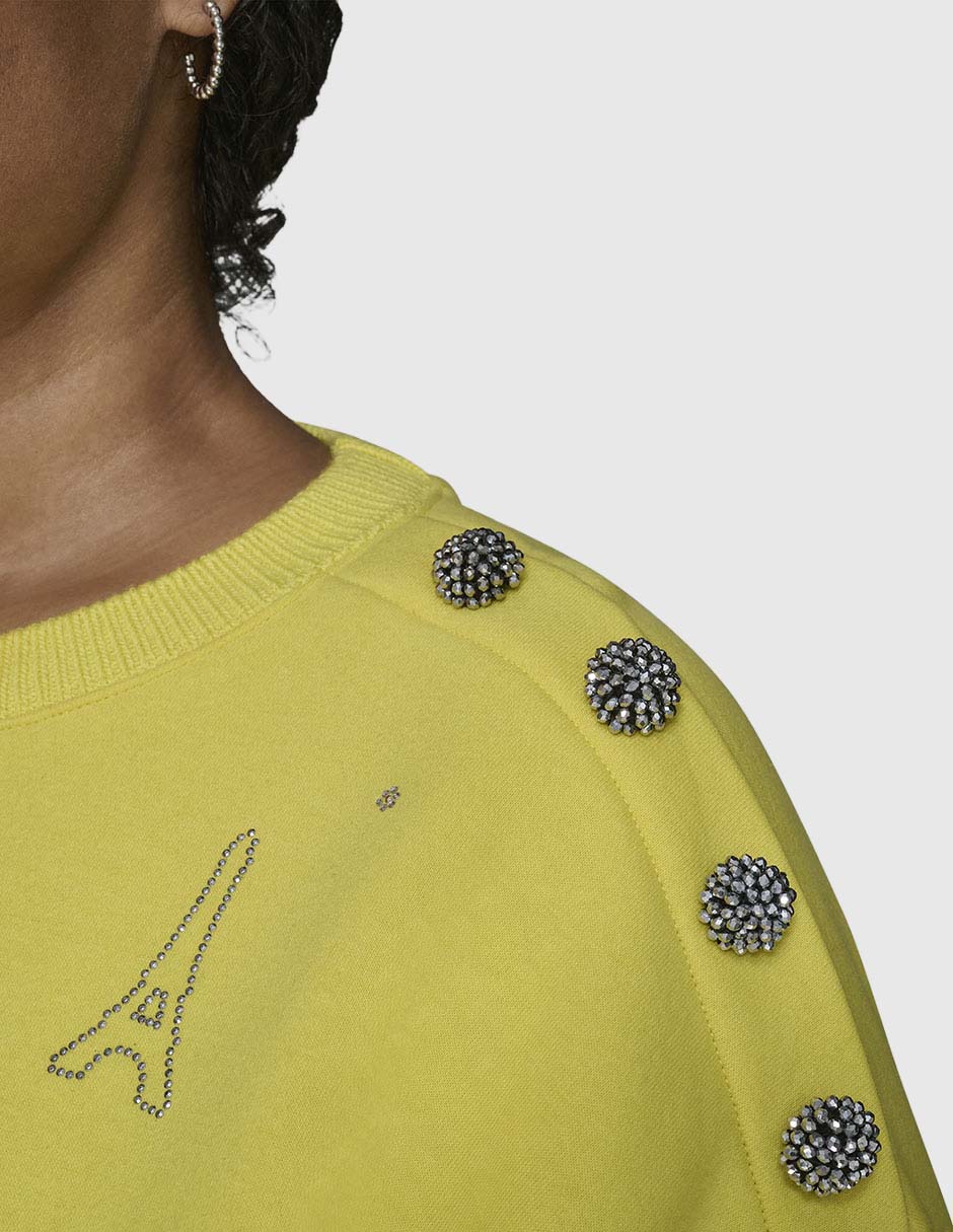 Suéter cuello redondo para mujer 6