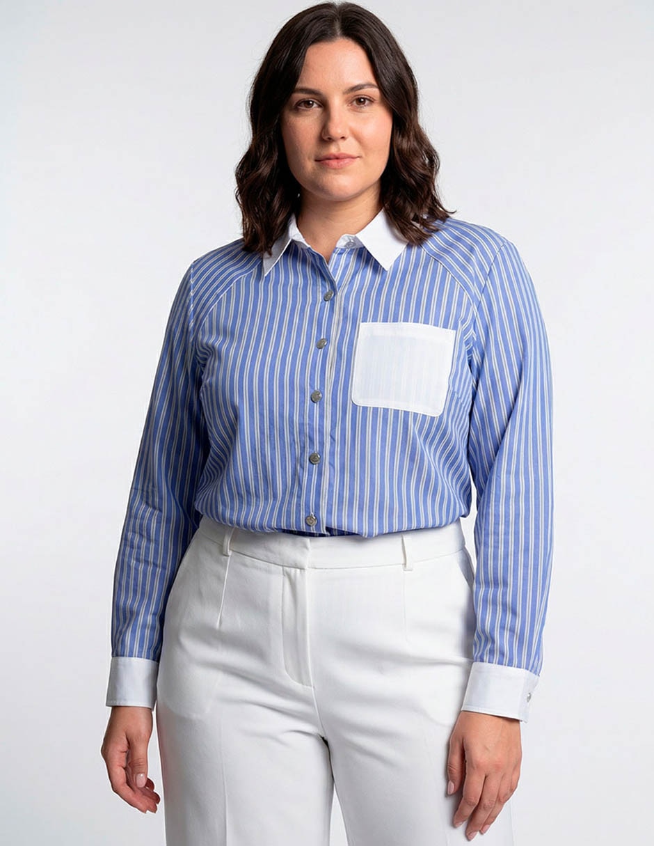 Camisa manga larga para mujer