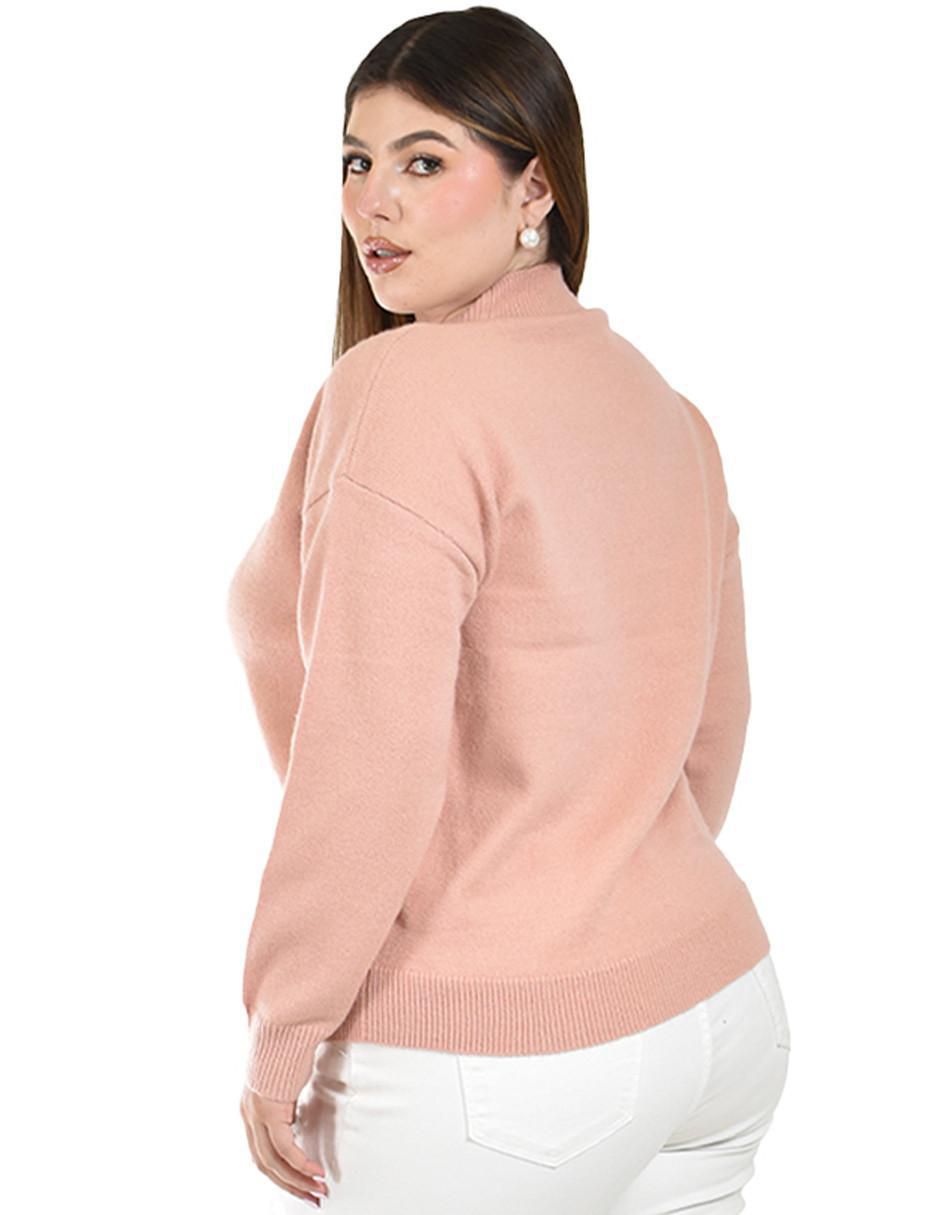 Suéter cuello redondo para mujer 3