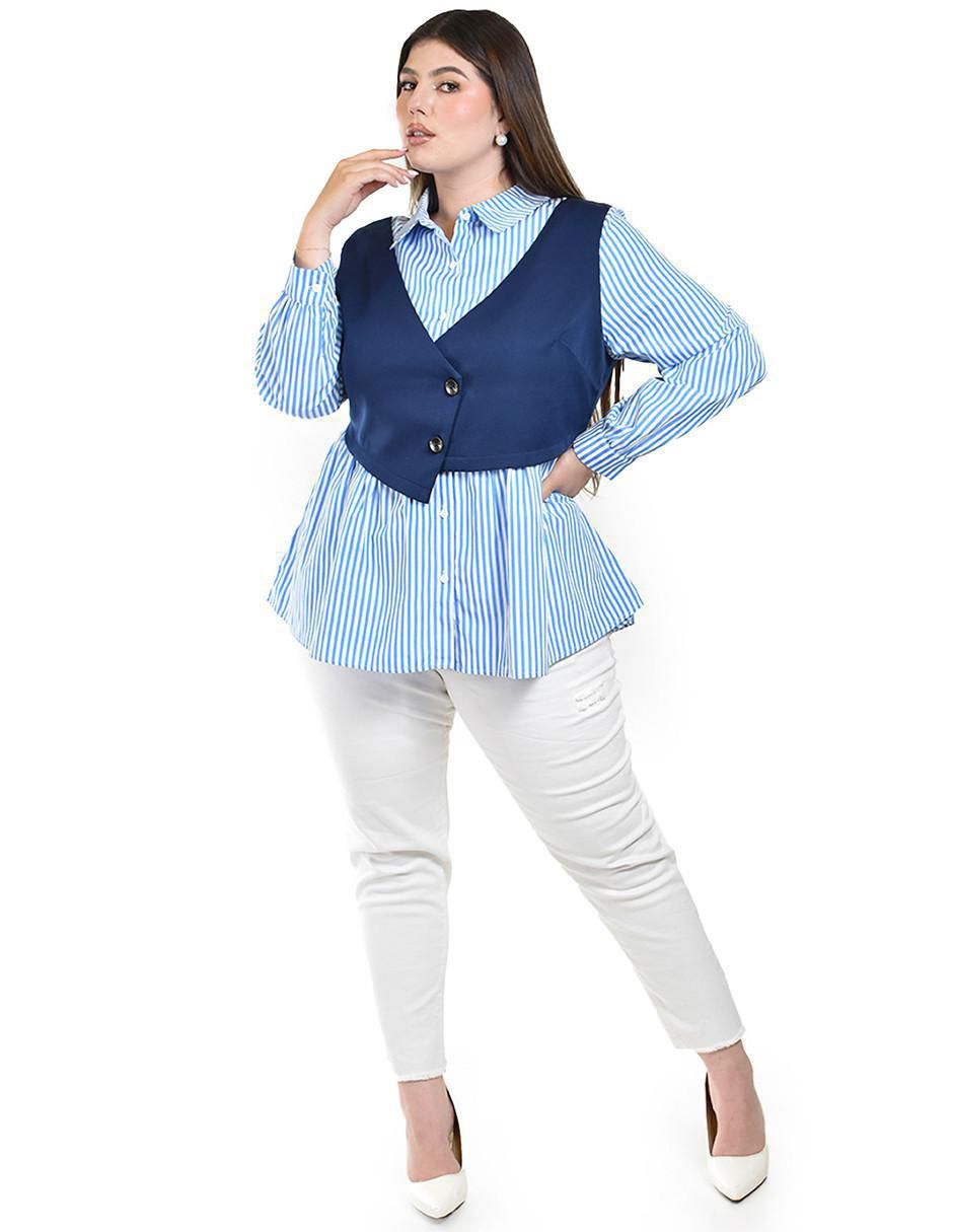 Blusa manga larga para mujer 4