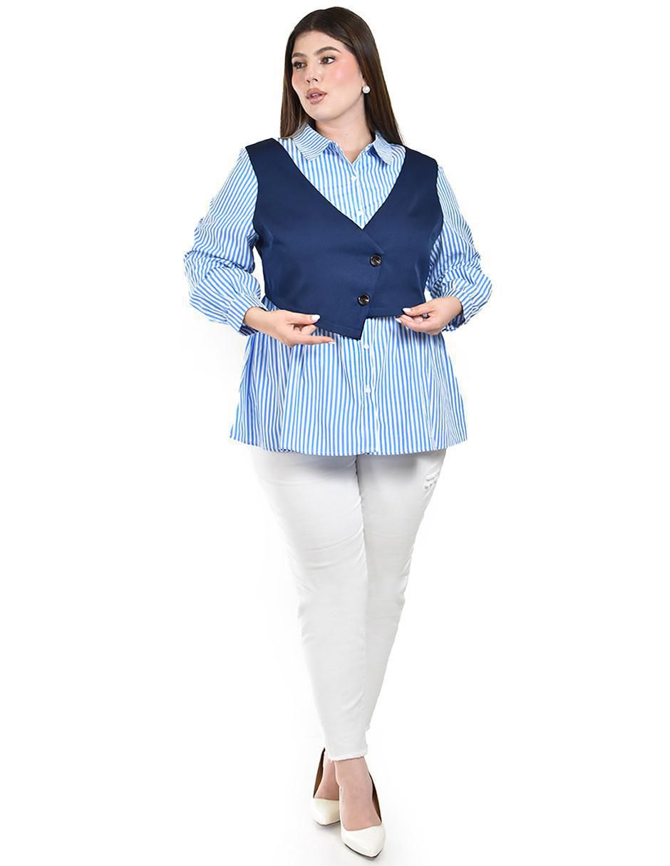 Blusa manga larga para mujer 5