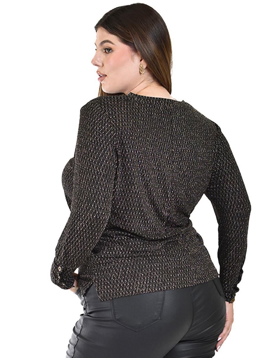 Blusa manga larga para mujer 3