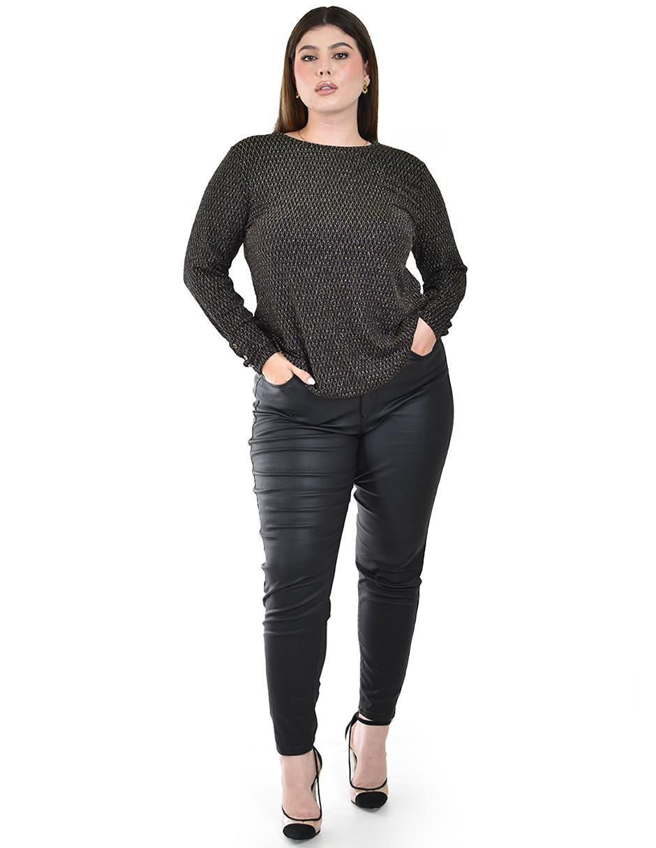 Blusa manga larga para mujer 4