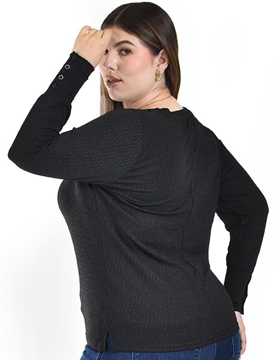 Blusa manga larga para mujer 3