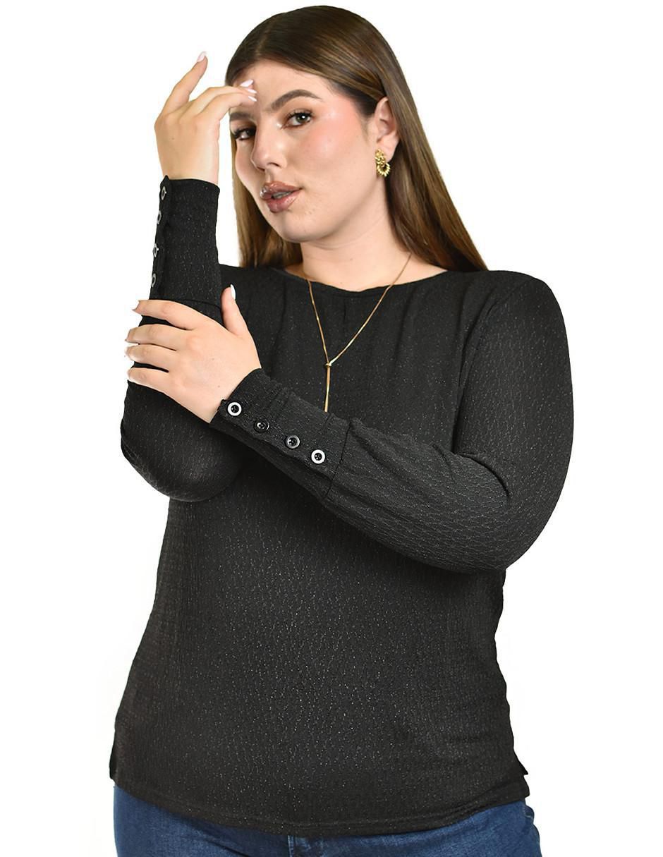 Blusa manga larga para mujer 4