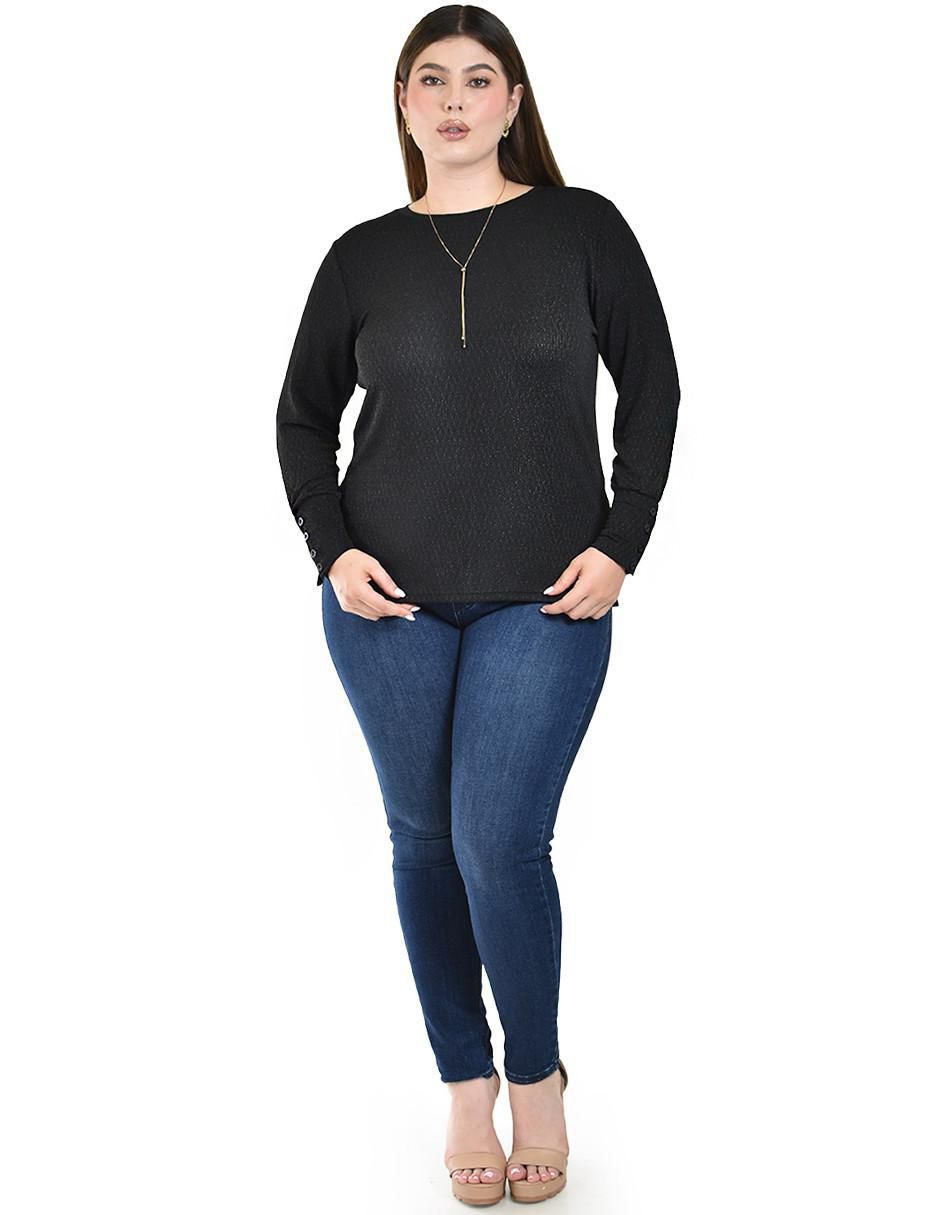 Blusa manga larga para mujer 5