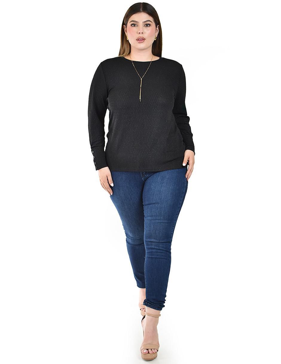 Blusa manga larga para mujer 6