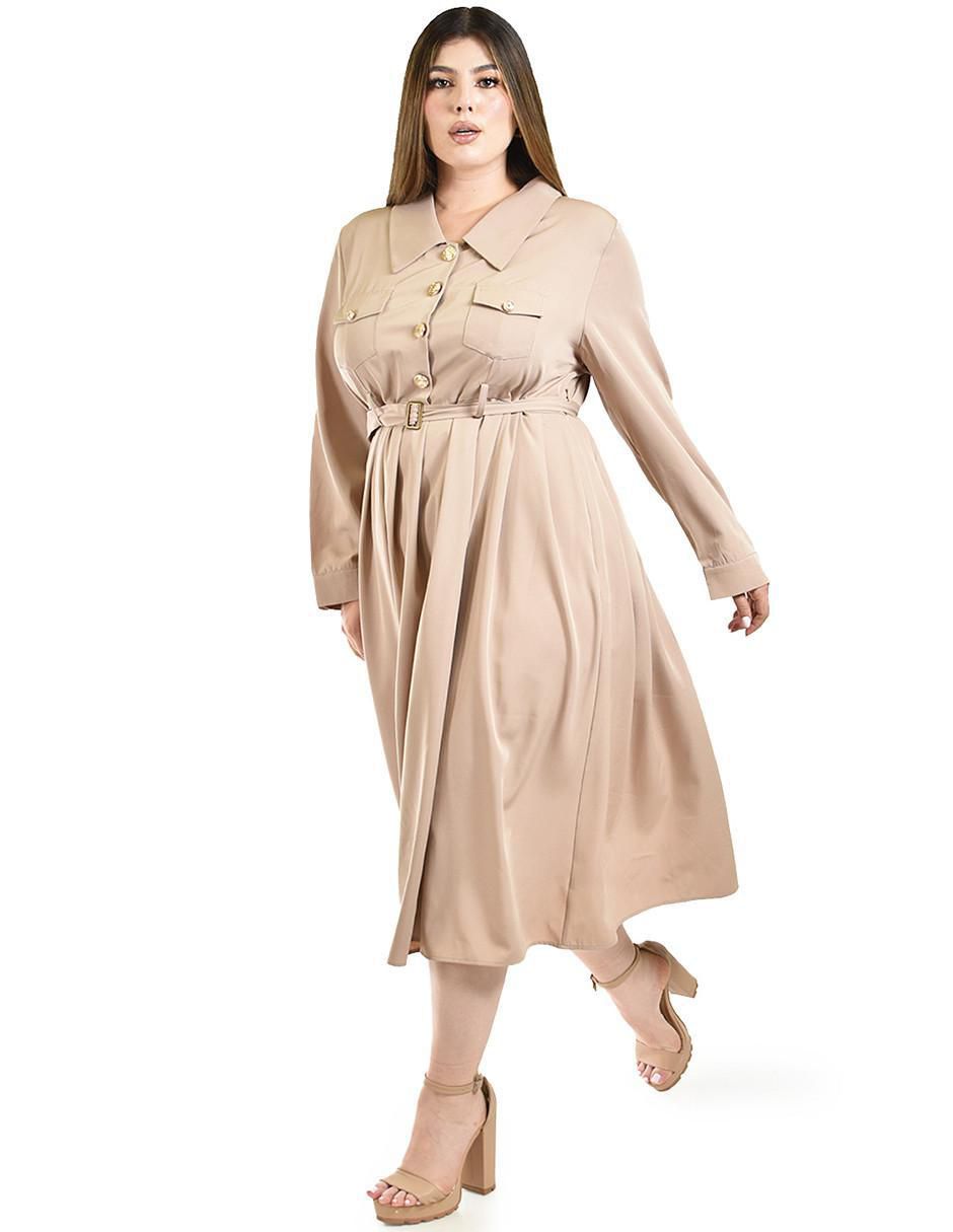 Vestido midi casual para mujer 2