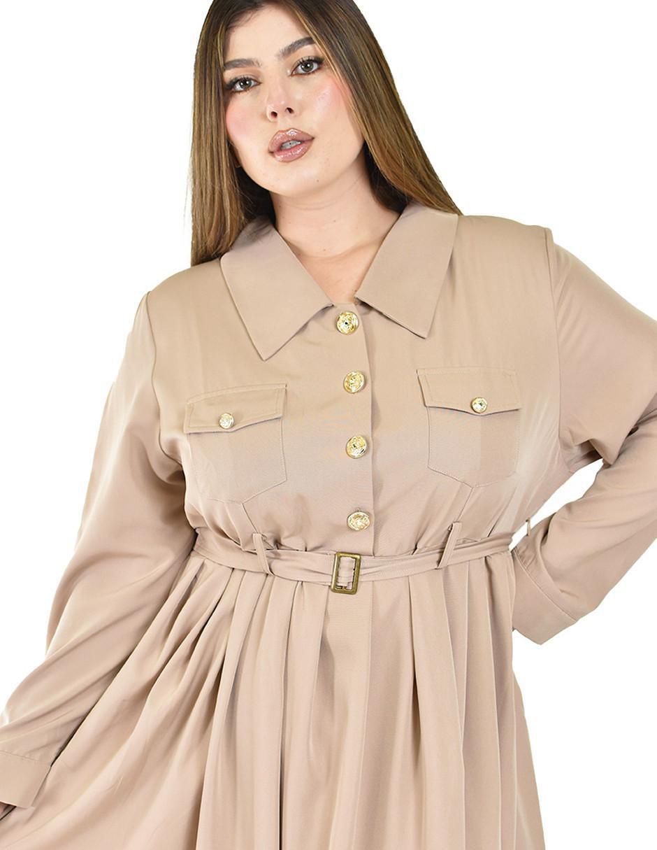 Vestido midi casual para mujer 4