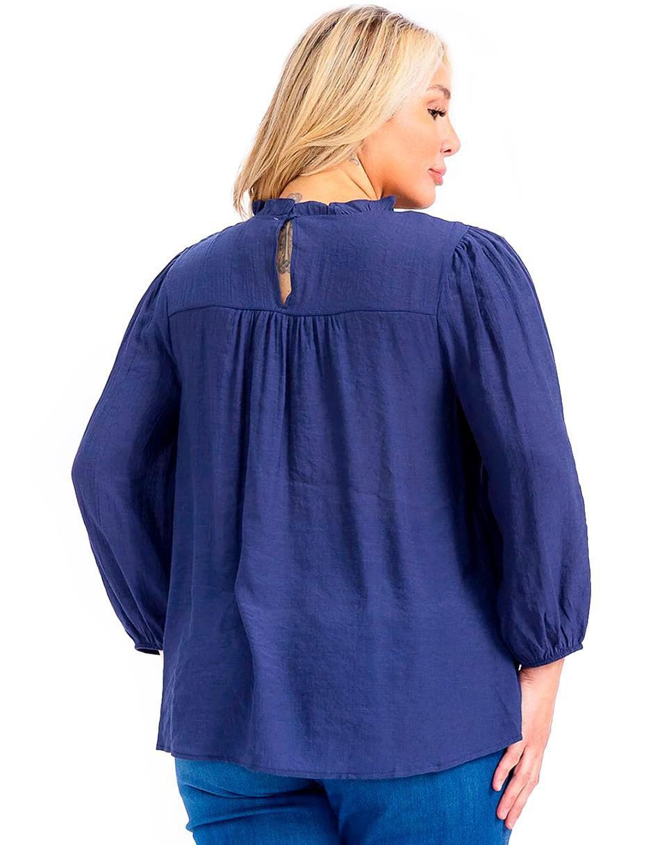 Blusa manga larga para mujer 3