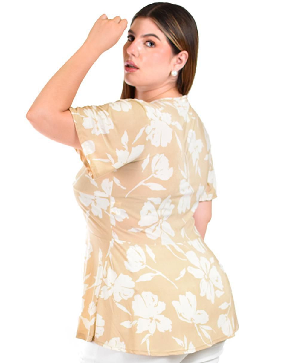 Blusa manga corta para mujer 3