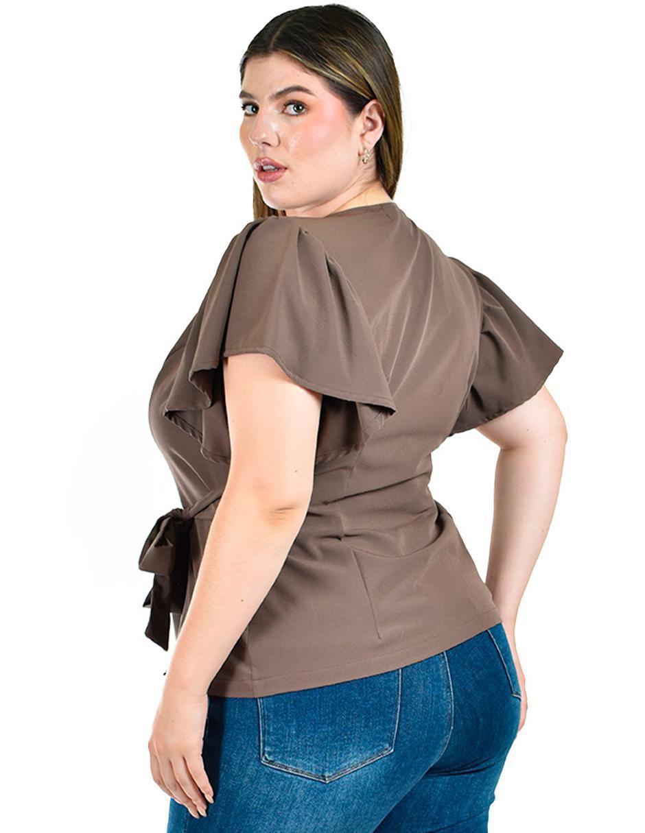 Blusa manga corta para mujer 3