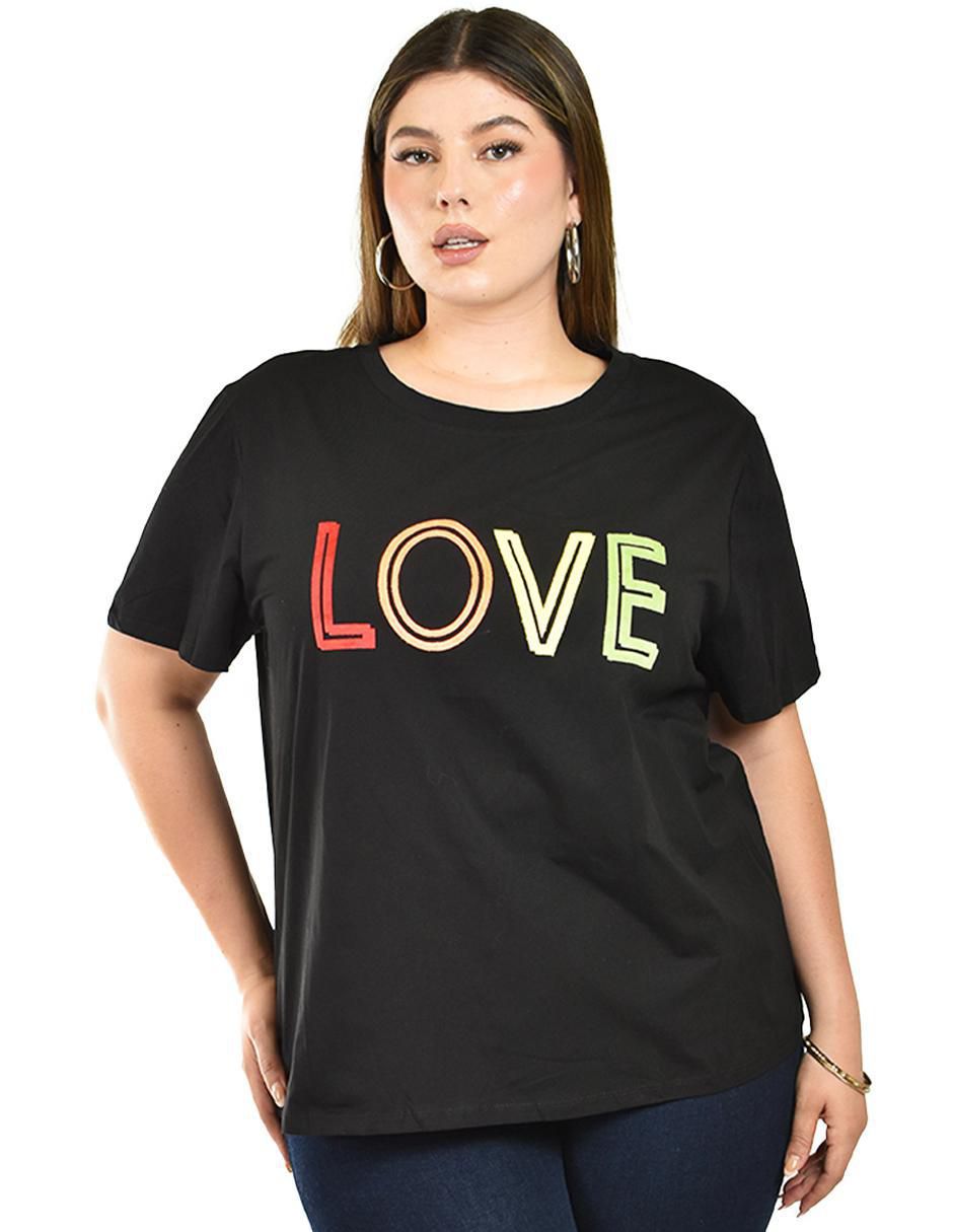 Blusa manga corta para mujer