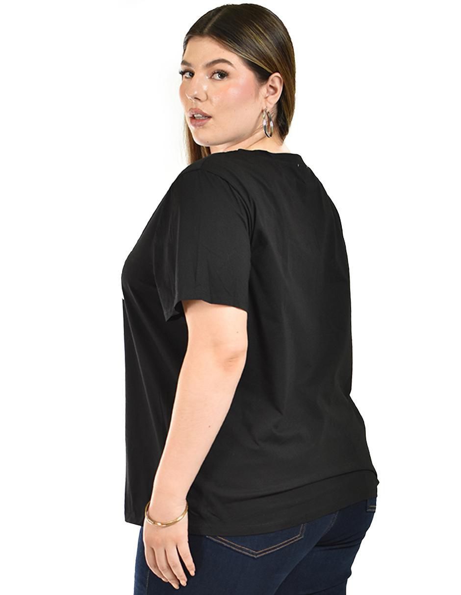 Blusa manga corta para mujer 3