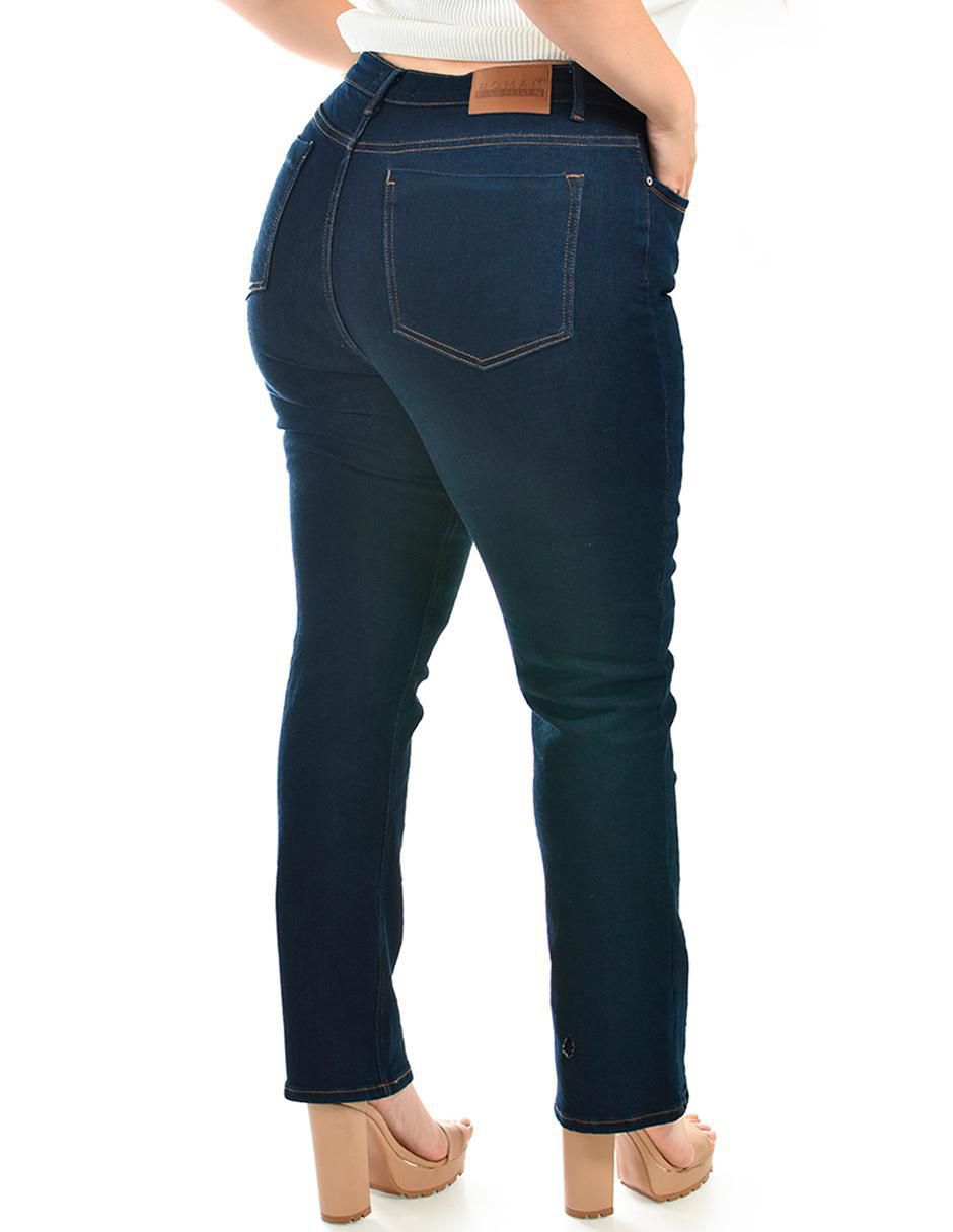 Jeans straight para mujer 3