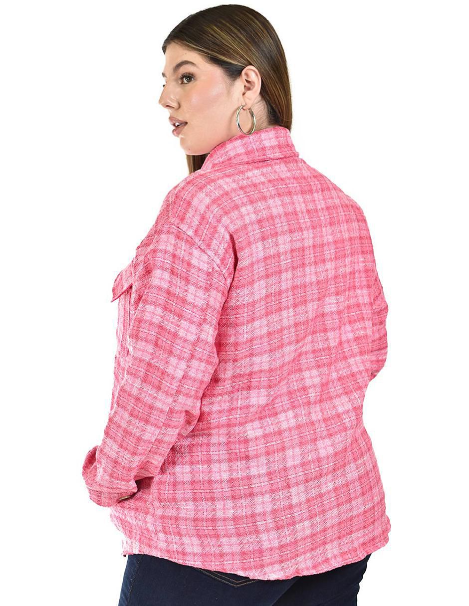 Blusa camisera manga larga para mujer 4
