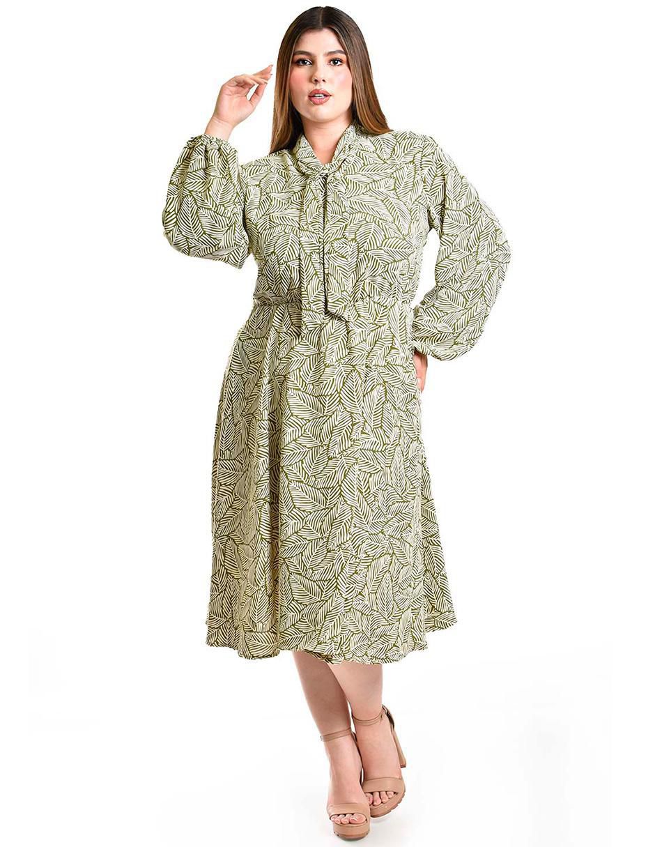 Vestido midi formal para mujer 5