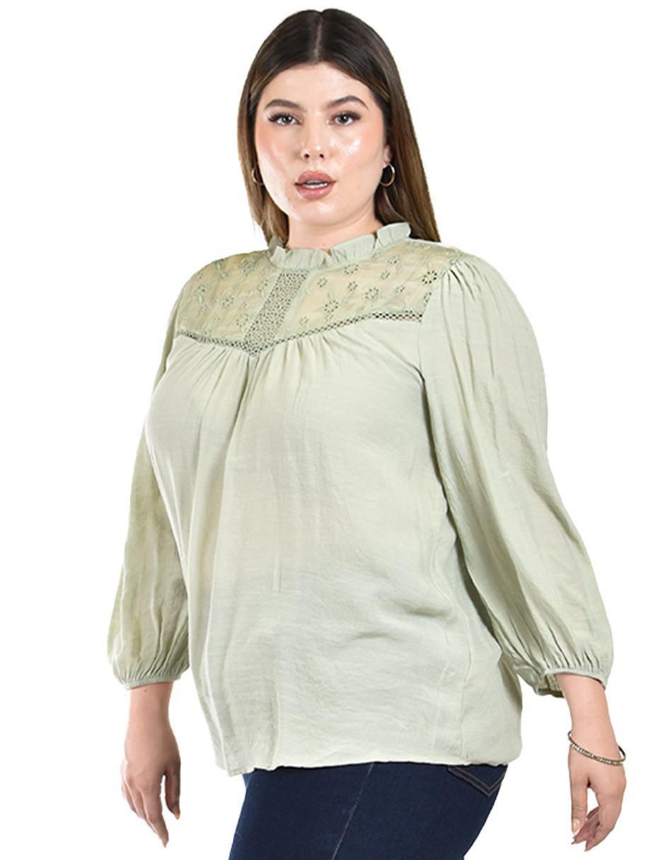 Blusa manga larga para mujer 2