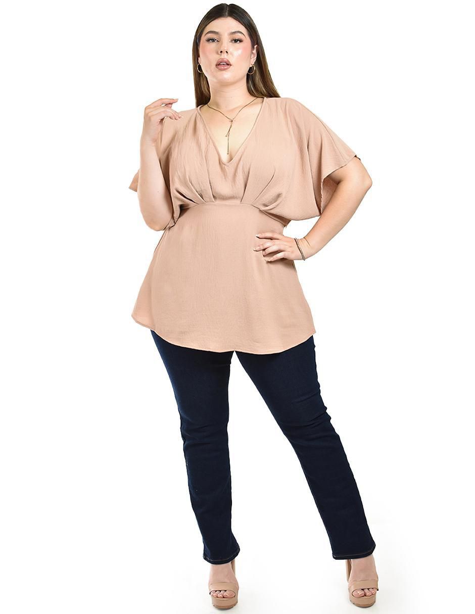 Blusa manga corta para mujer 4