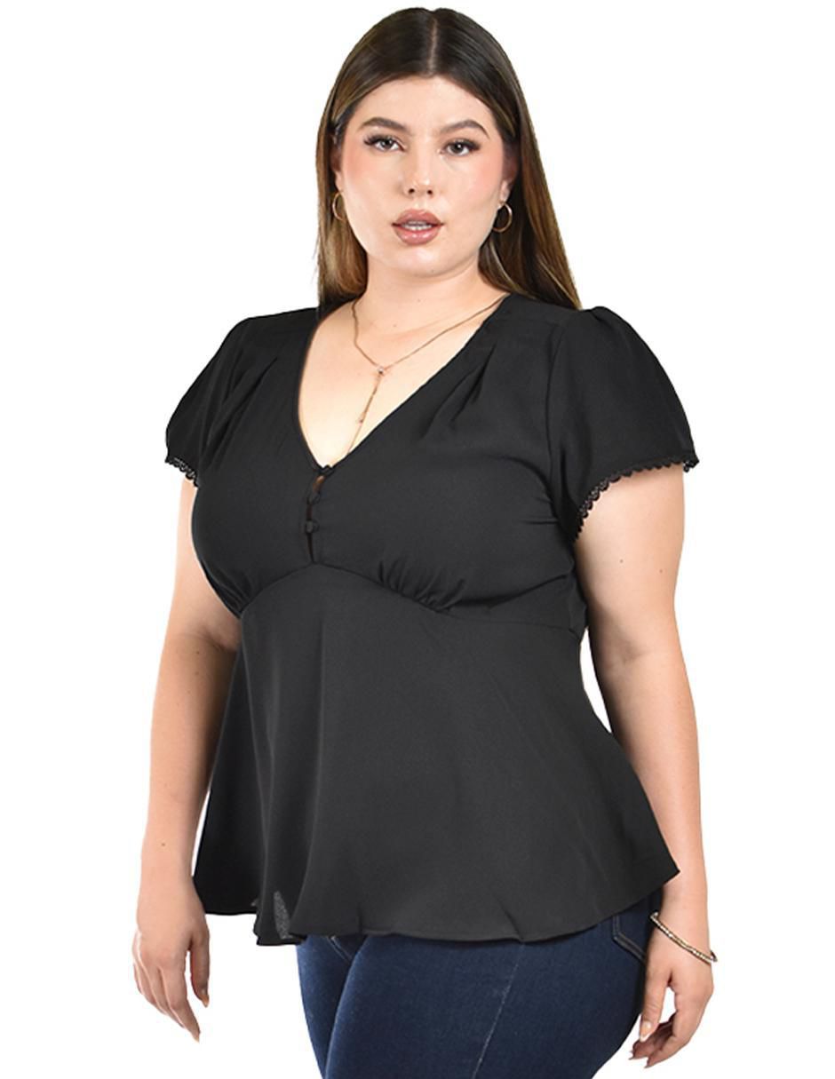 Blusa manga corta para mujer 2
