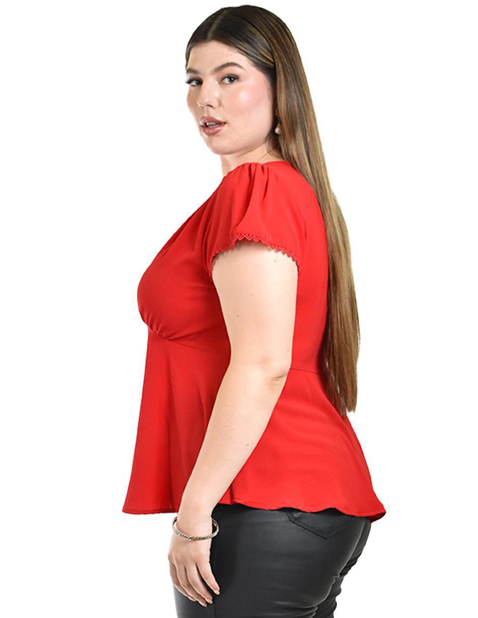Blusa manga corta para mujer 2