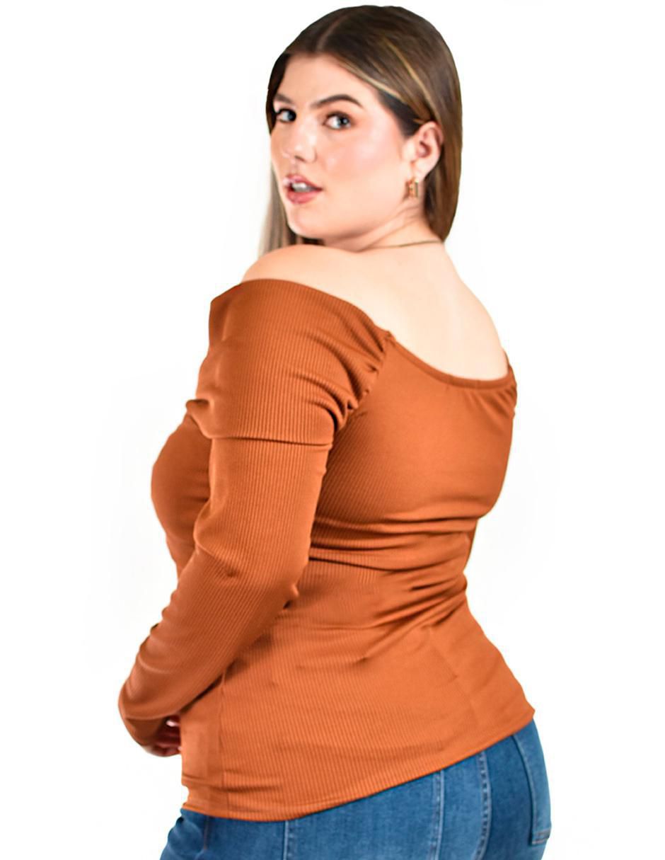 Blusa manga larga para mujer 3