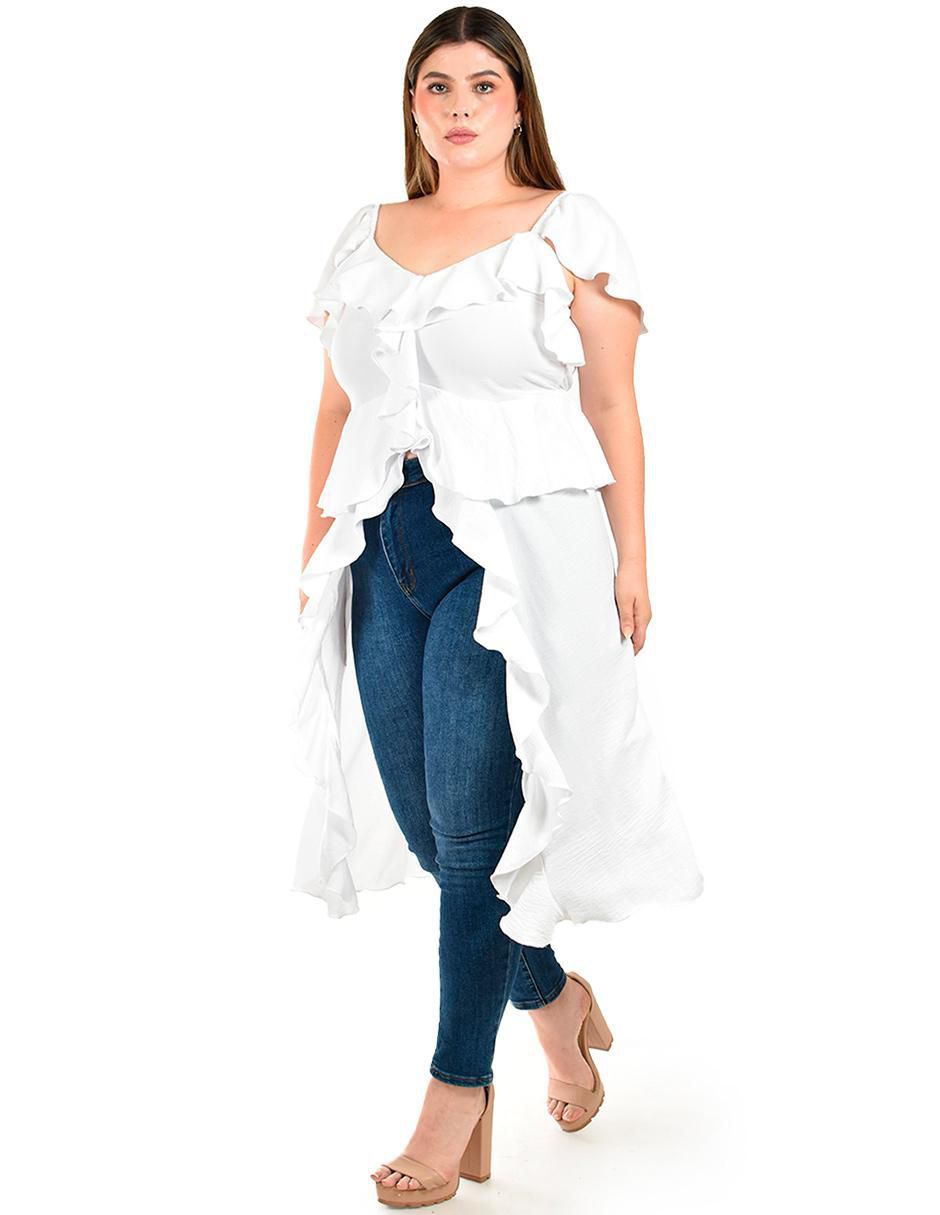 Blusa manga corta para mujer 2