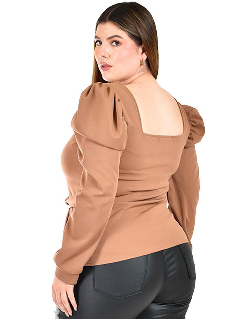 Blusa manga larga para mujer 3