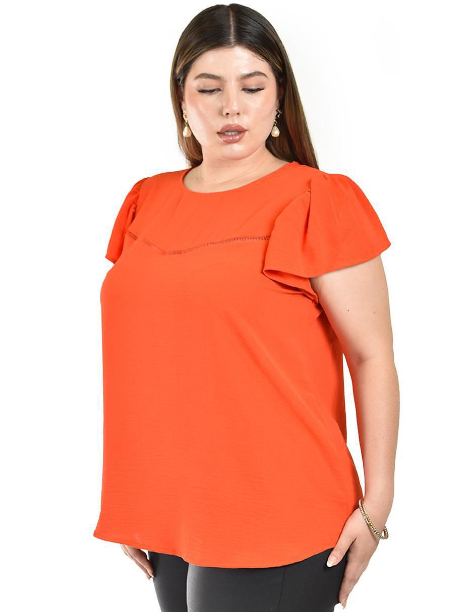 Blusa manga corta para mujer 2