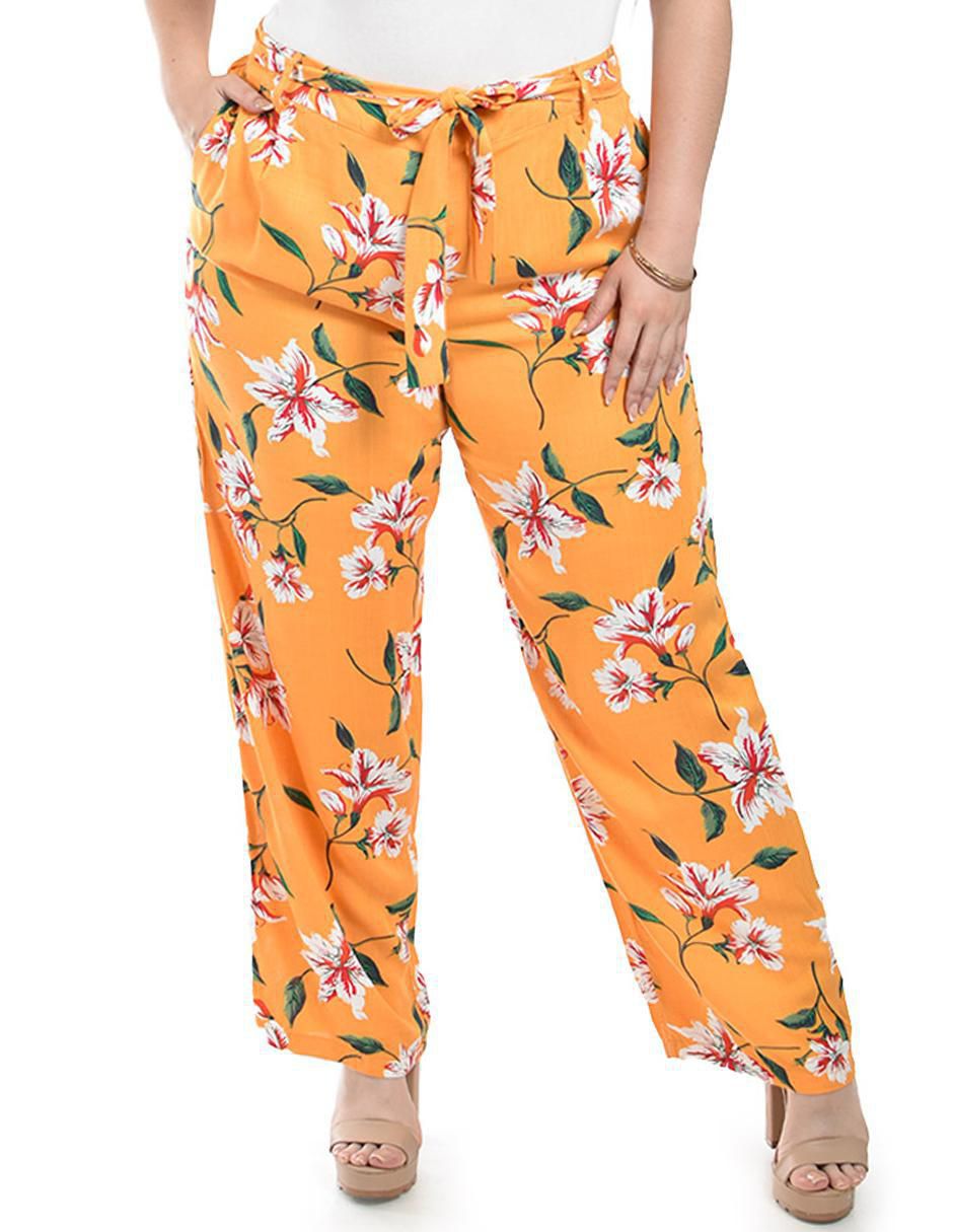 Pantalón relaxed wide leg para mujer