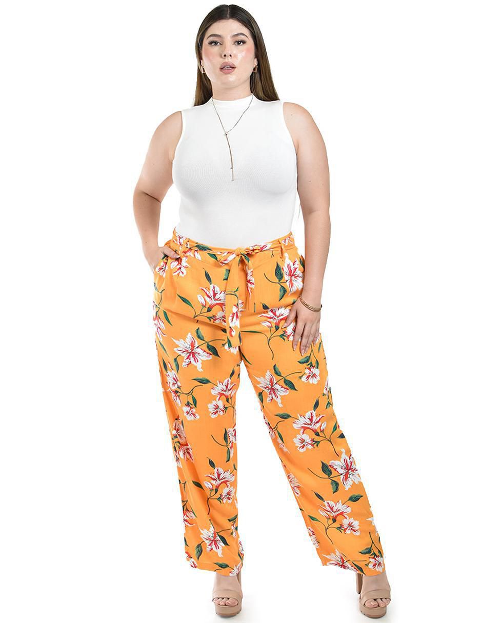 Pantalón relaxed wide leg para mujer 4