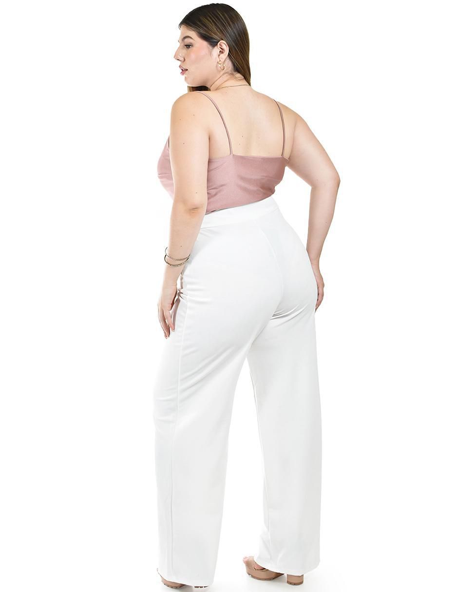 Pantalón relaxed wide leg para mujer 3