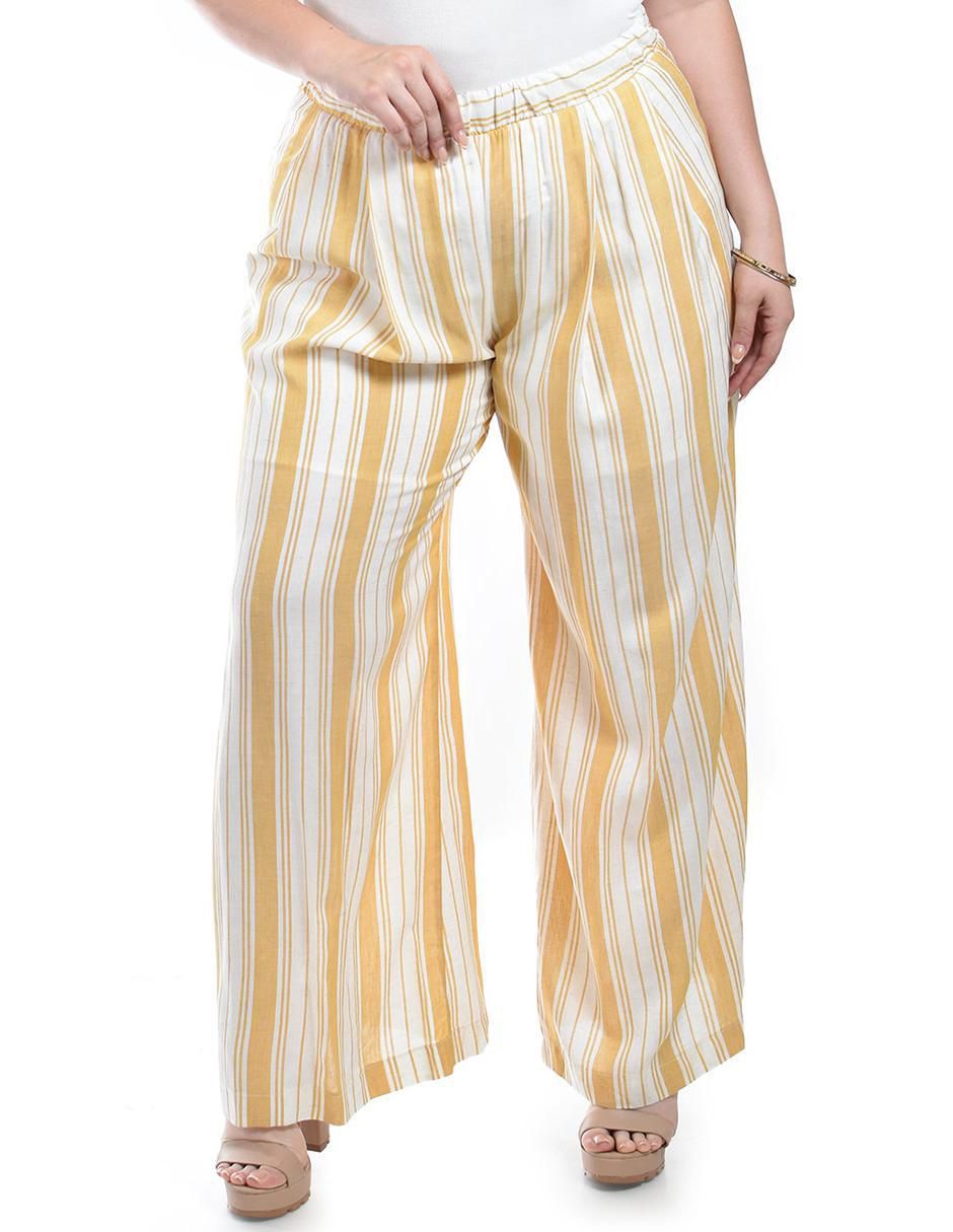 Pantalón relaxed amplio para mujer