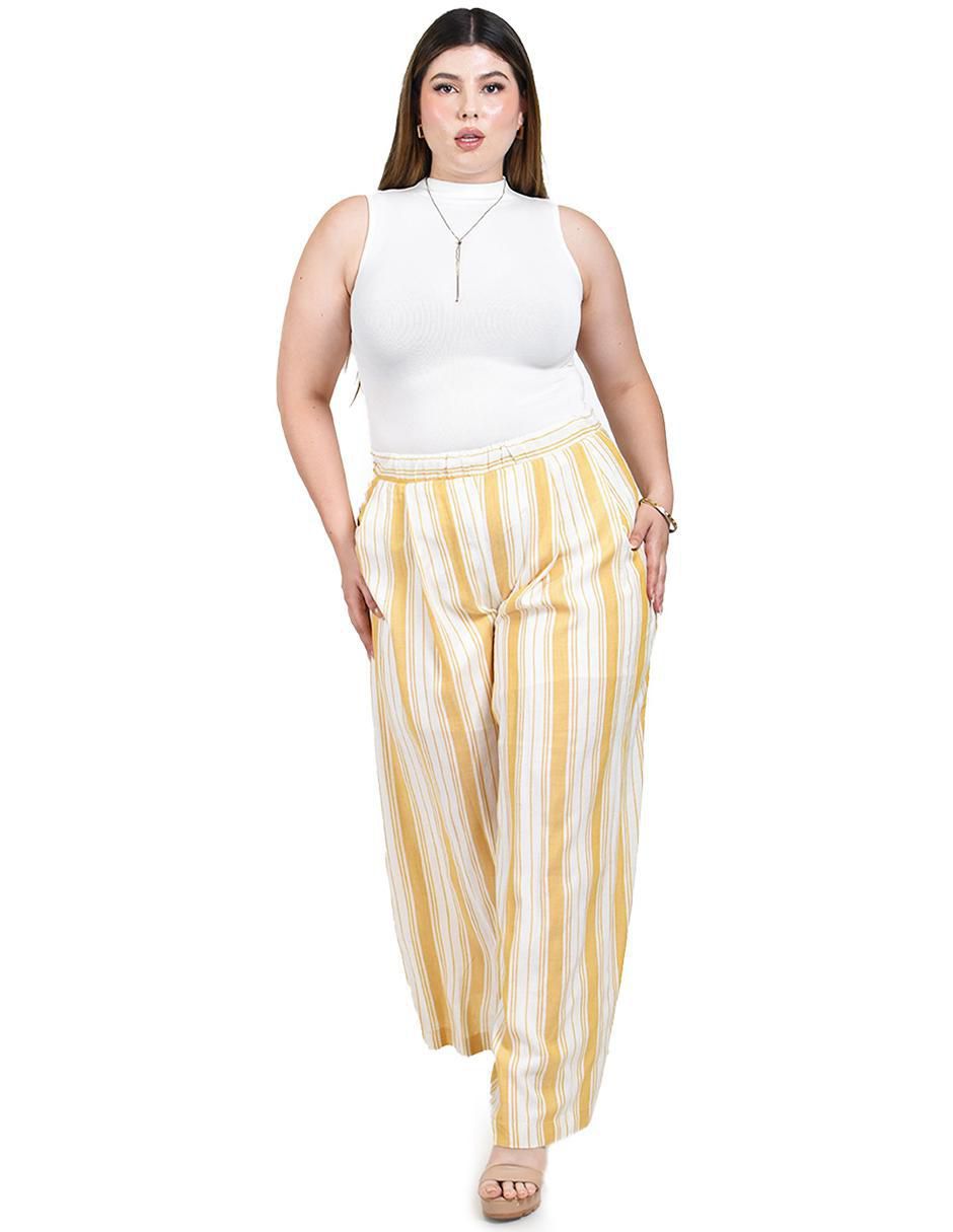 Pantalón relaxed amplio para mujer 5
