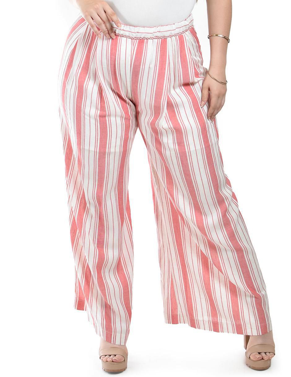 Pantalón relaxed amplio para mujer