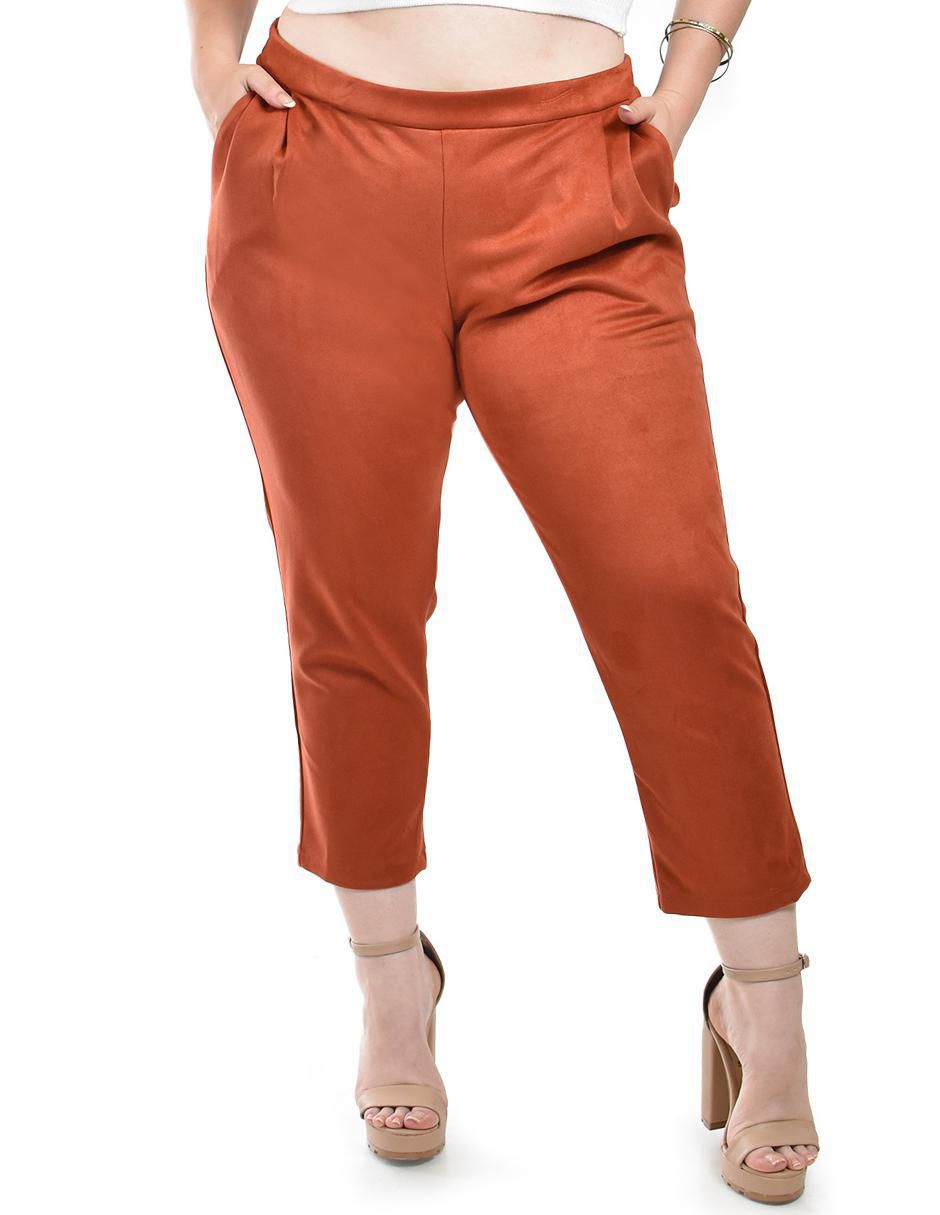Pantalón capri slim para mujer