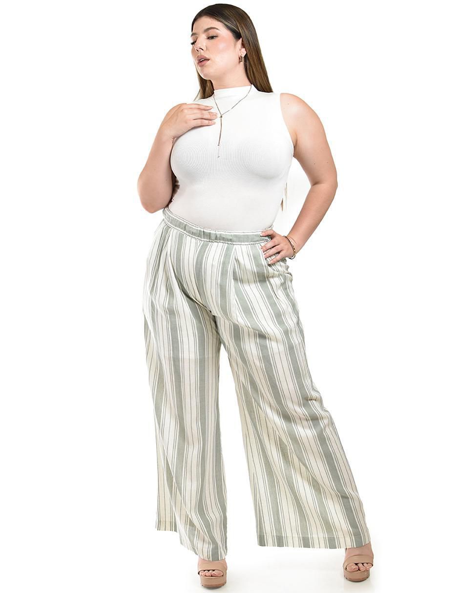 Pantalón relaxed amplio para mujer 4