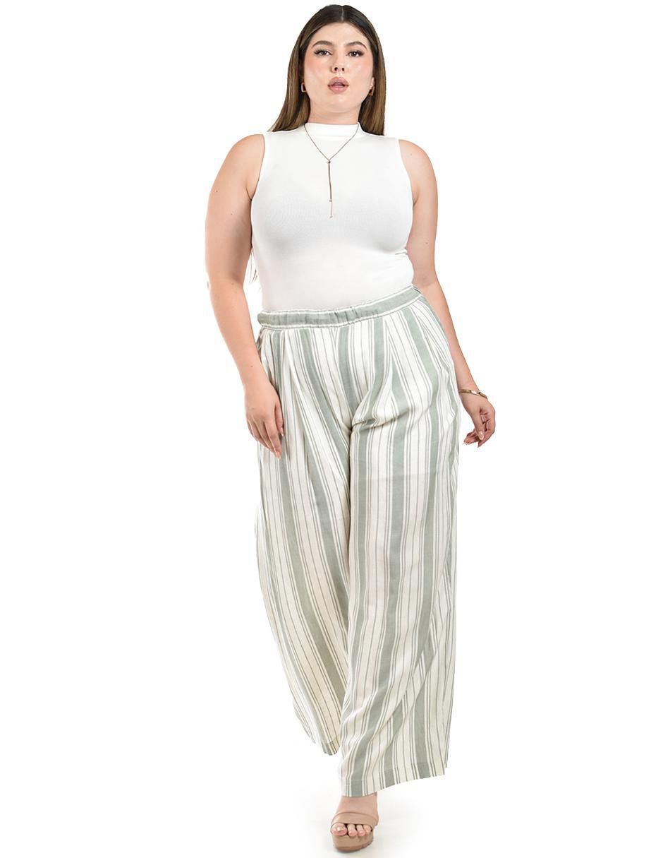 Pantalón relaxed amplio para mujer 5