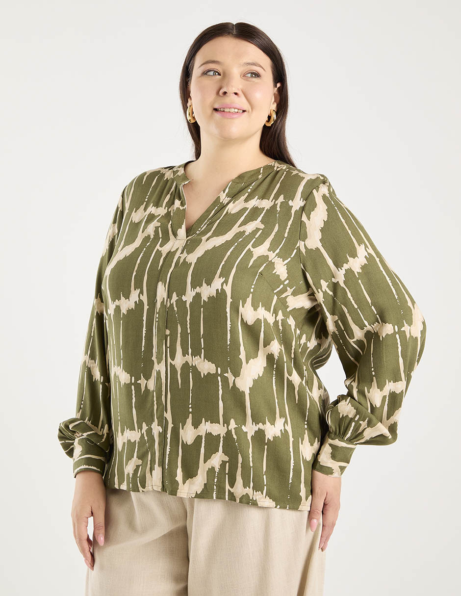 Blusa manga larga para mujer 2